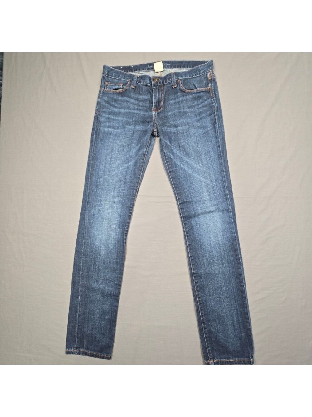 Banana Republic Womens 29 Slim Leg Jeans Medium Wash Denim Stretch